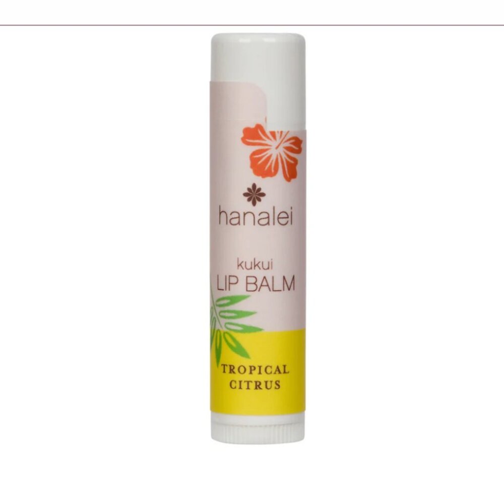Hanalei Kukui Oil Lip Balm - Tropical Citrus